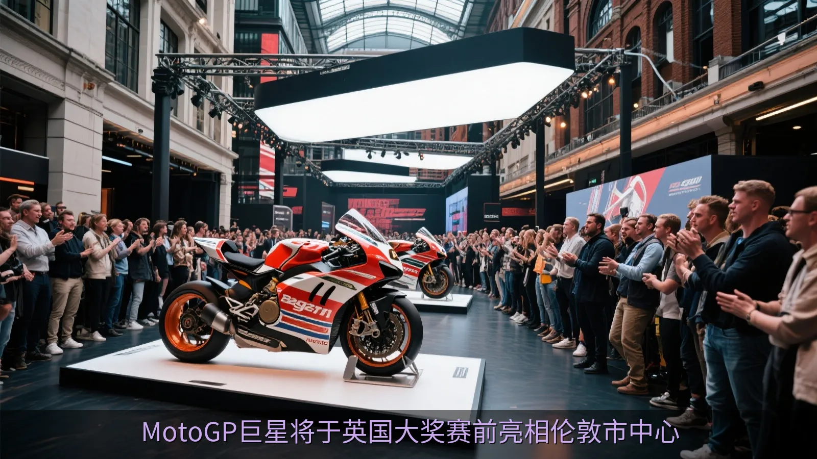 MotoGP巨星将于英国大奖赛前亮相伦敦市中心